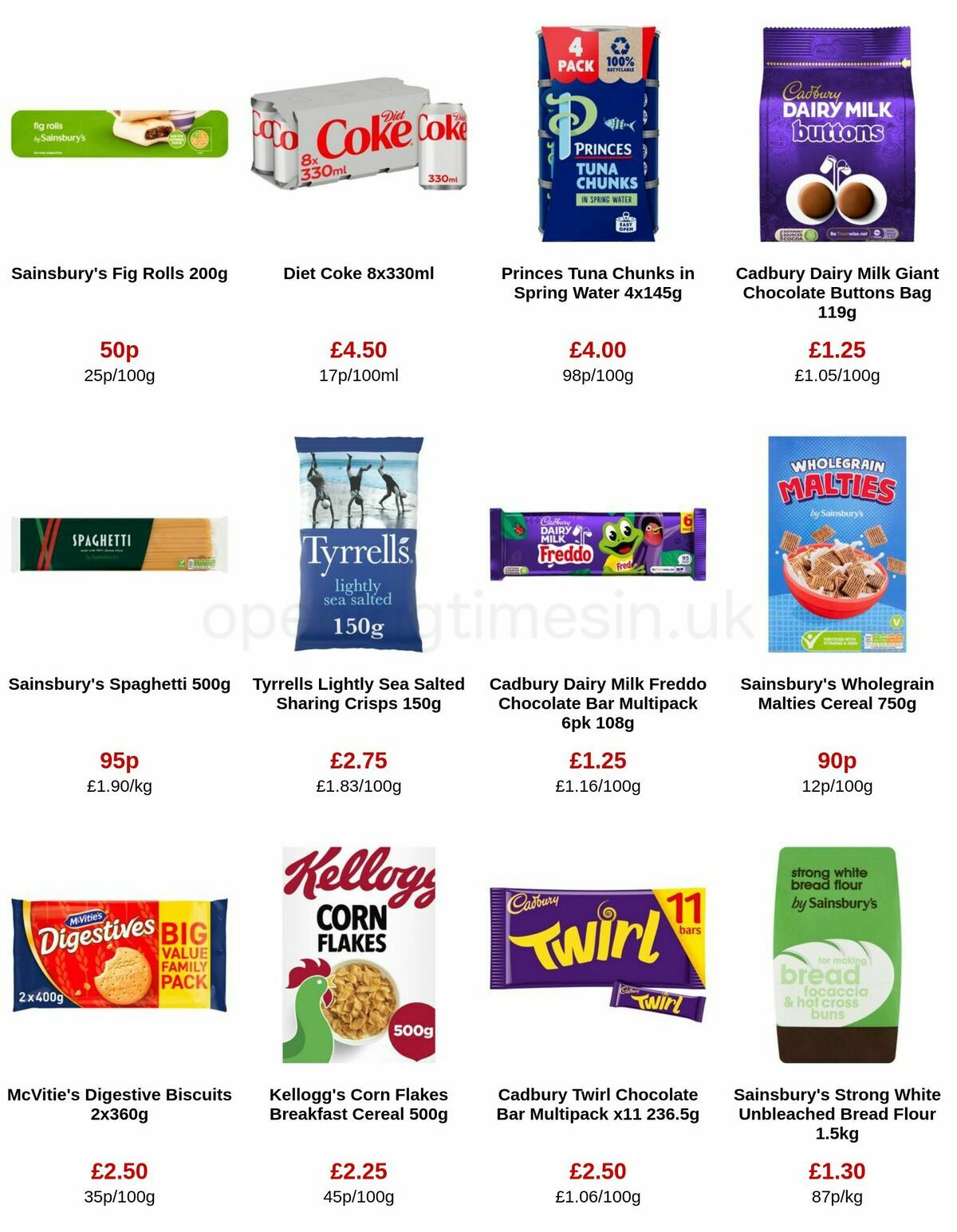 Sainsbury's Offers from 10 February