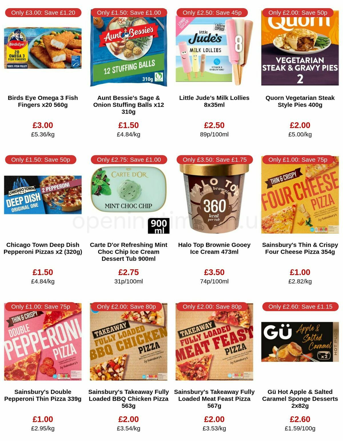 Sainsbury's Offers from 10 February