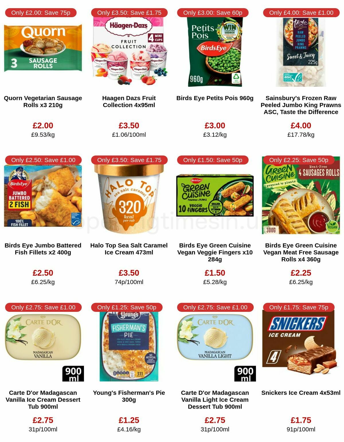 Sainsbury's Offers from 10 February