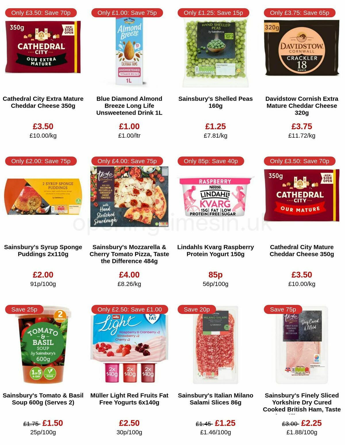 Sainsbury's Offers from 10 March