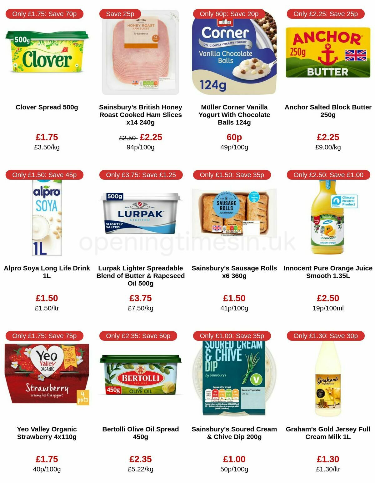 Sainsbury's Offers from 10 March