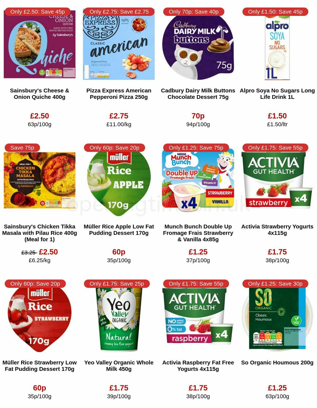 Sainsbury's Offers from 10 March