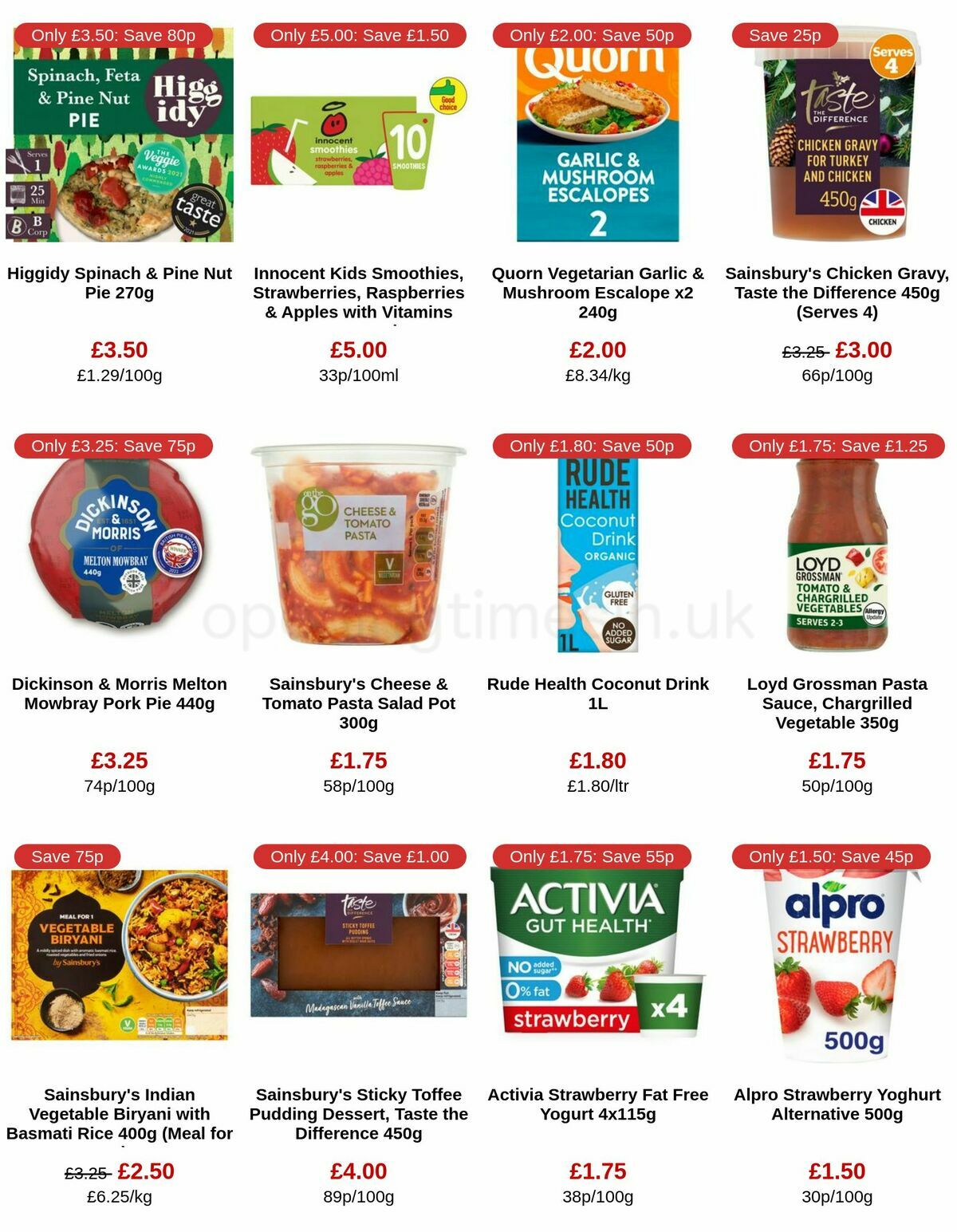 Sainsbury's Offers from 10 March