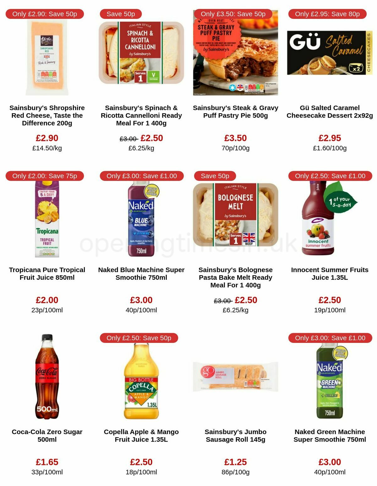 Sainsbury's Offers from 10 March
