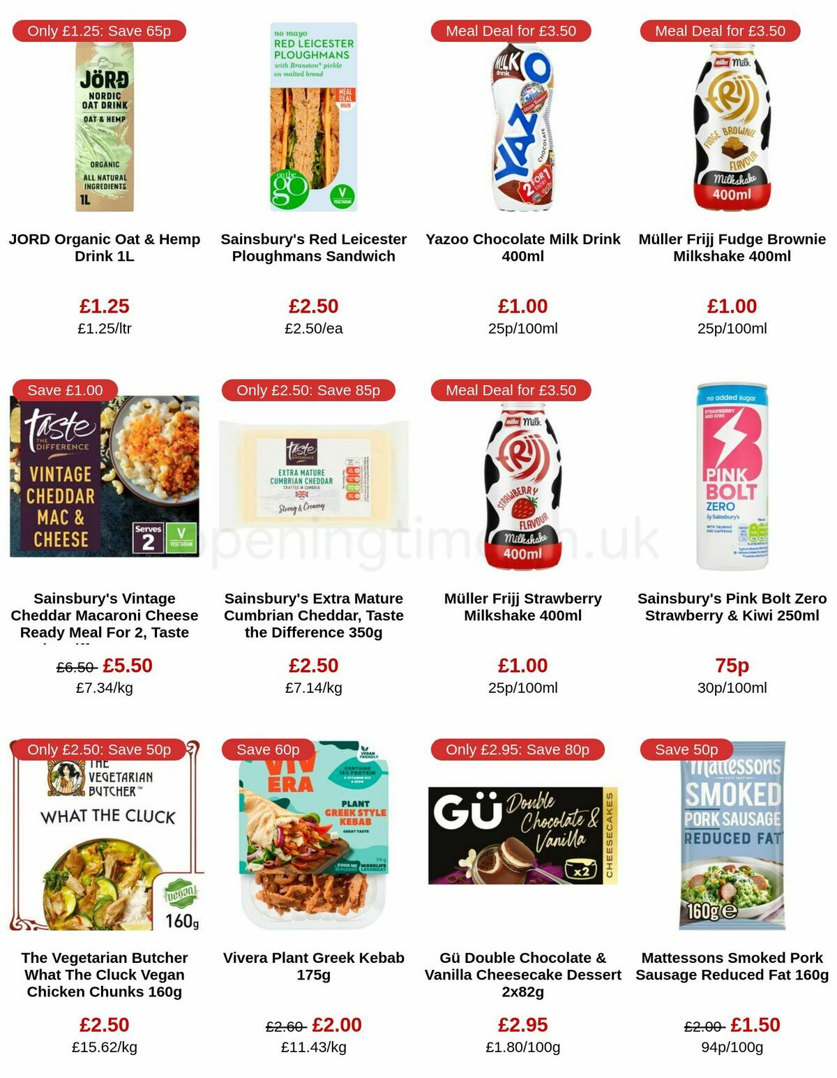 Sainsbury's Offers from 10 March