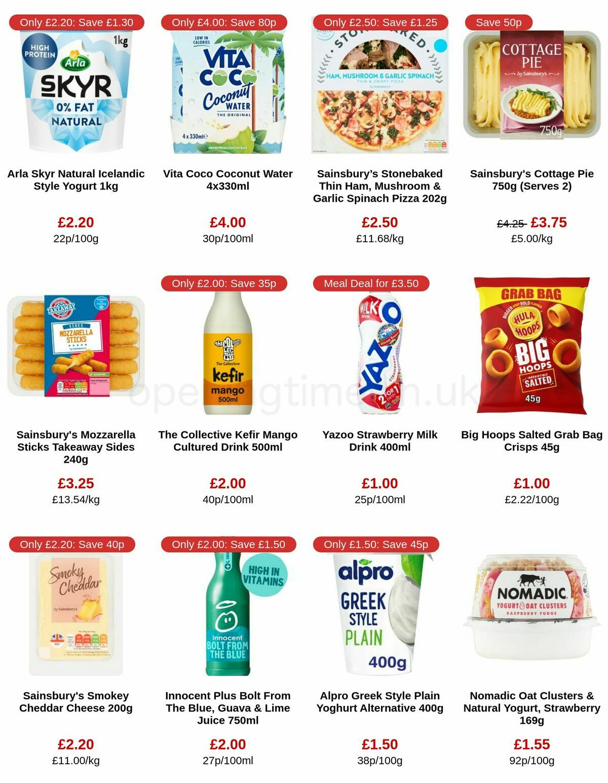 Sainsbury's Offers from 10 March