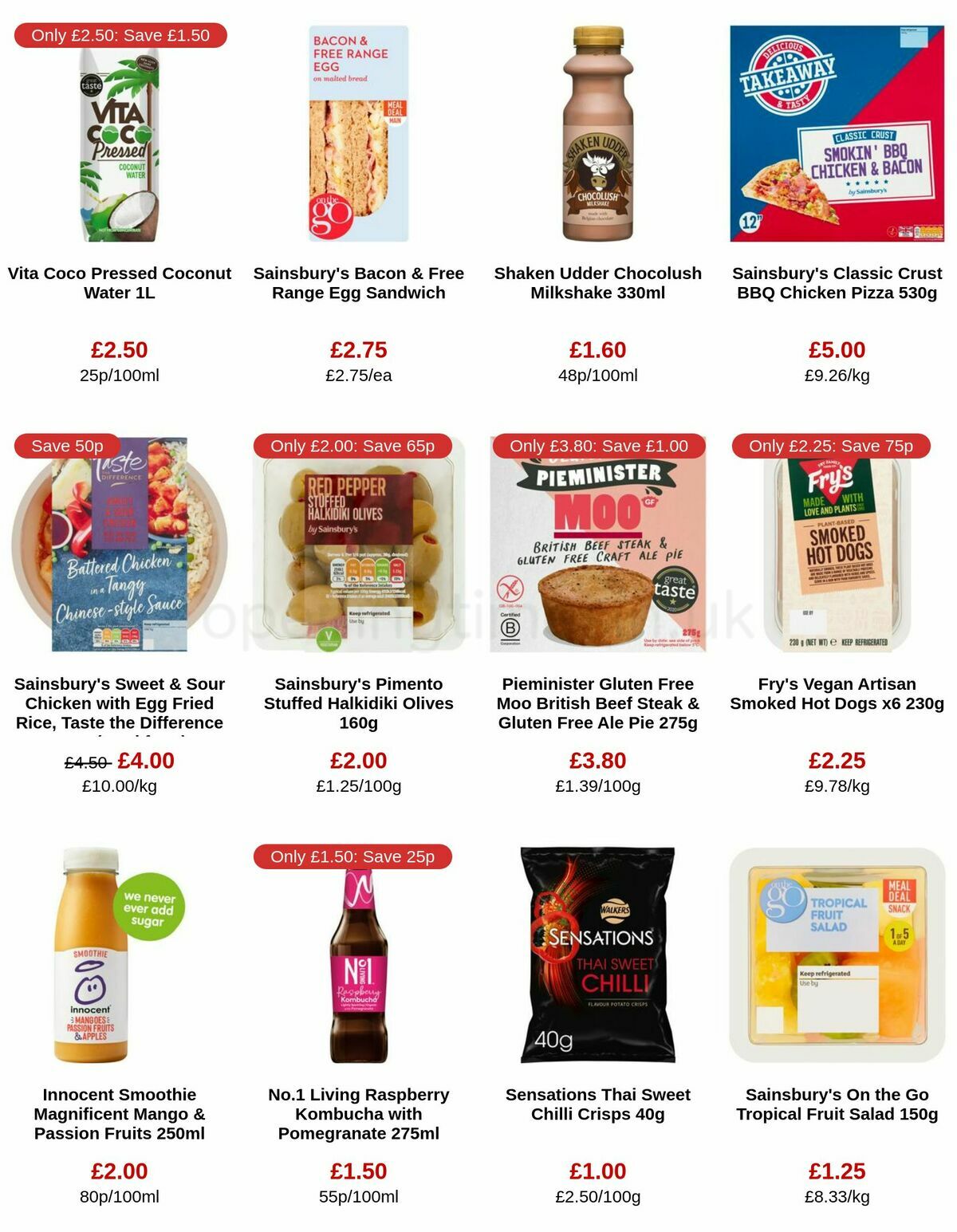 Sainsbury's Offers from 10 March