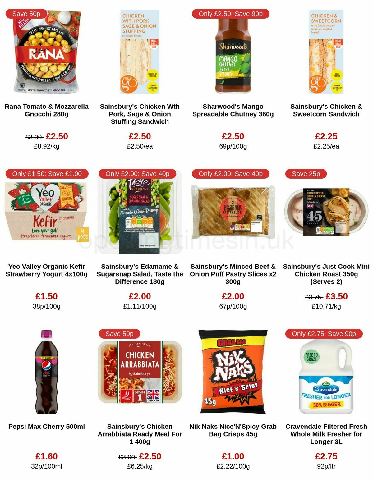 Sainsbury's Offers from 10 March