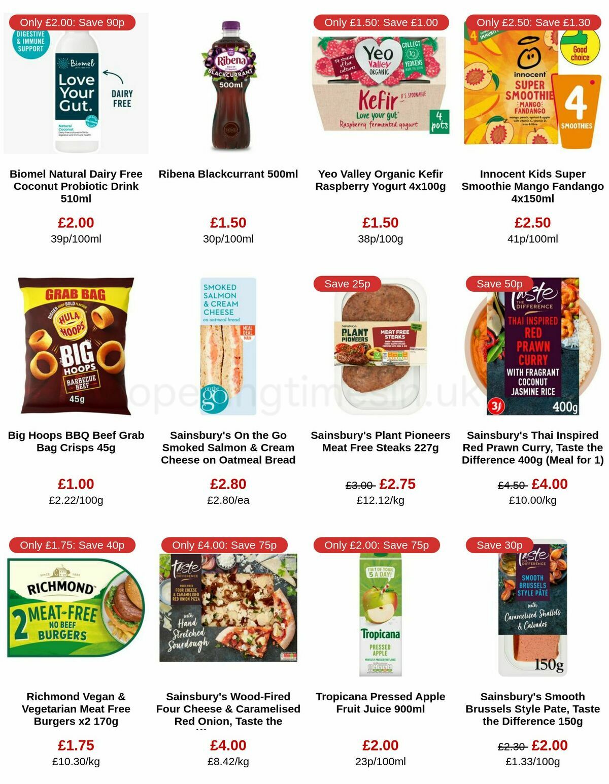 Sainsbury's Offers from 10 March