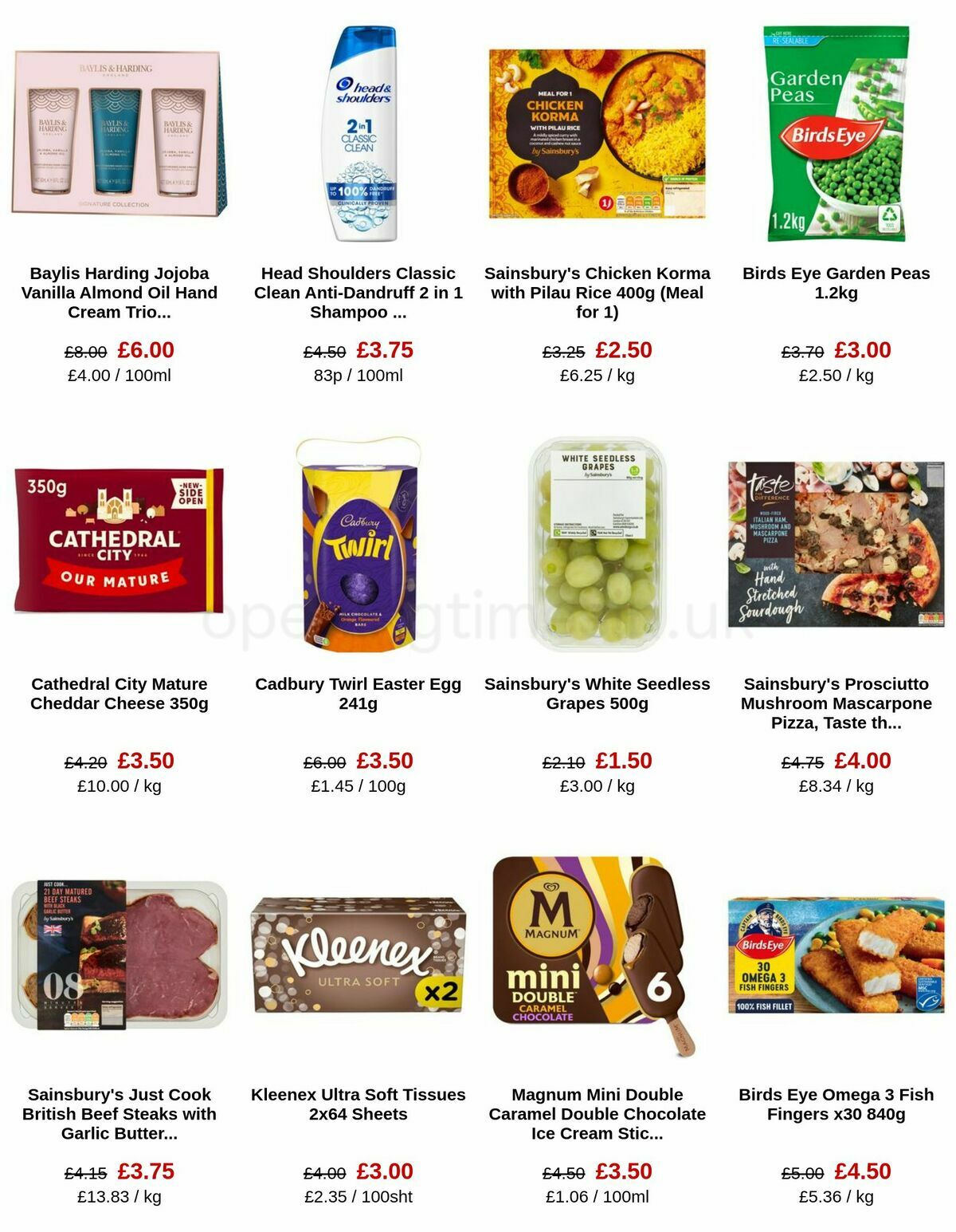 Sainsbury's Offers from 10 March