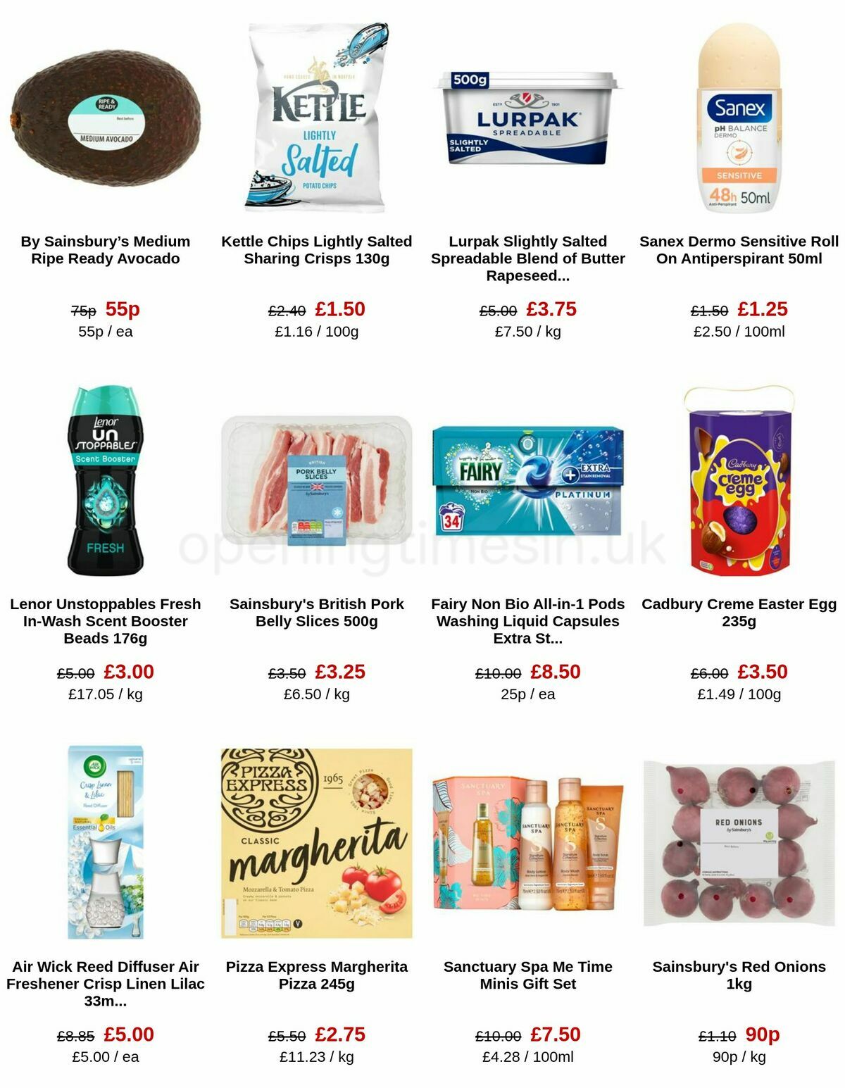 Sainsbury's Offers from 10 March