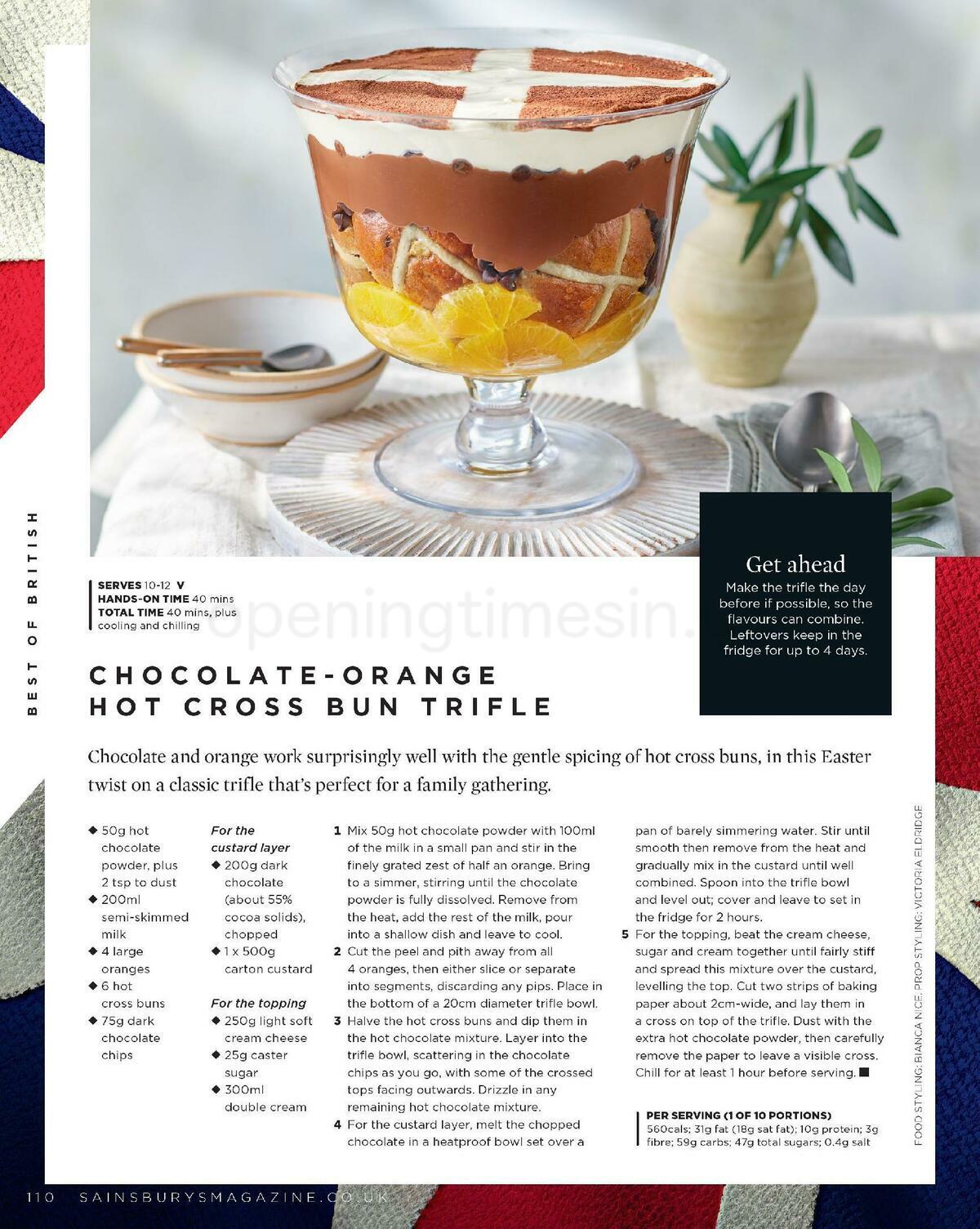 Sainsbury's Magazine March Offers from 1 March