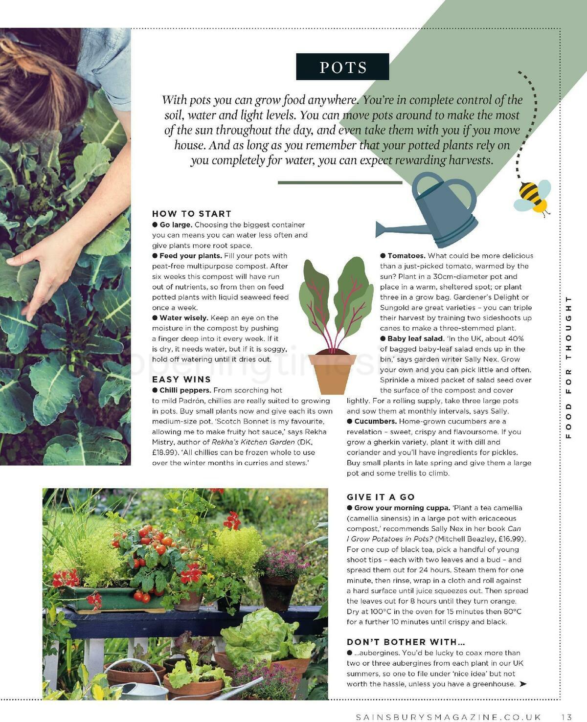 Sainsbury's Magazine March Offers from 1 March