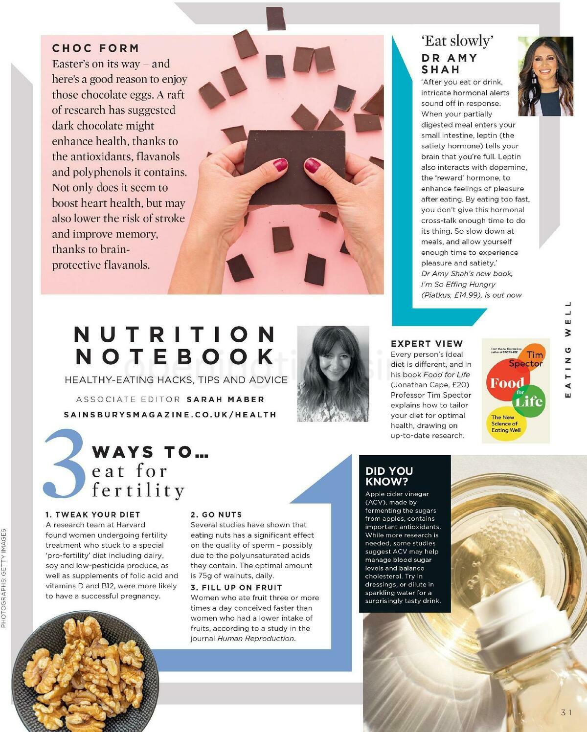 Sainsbury's Magazine March Offers from 1 March