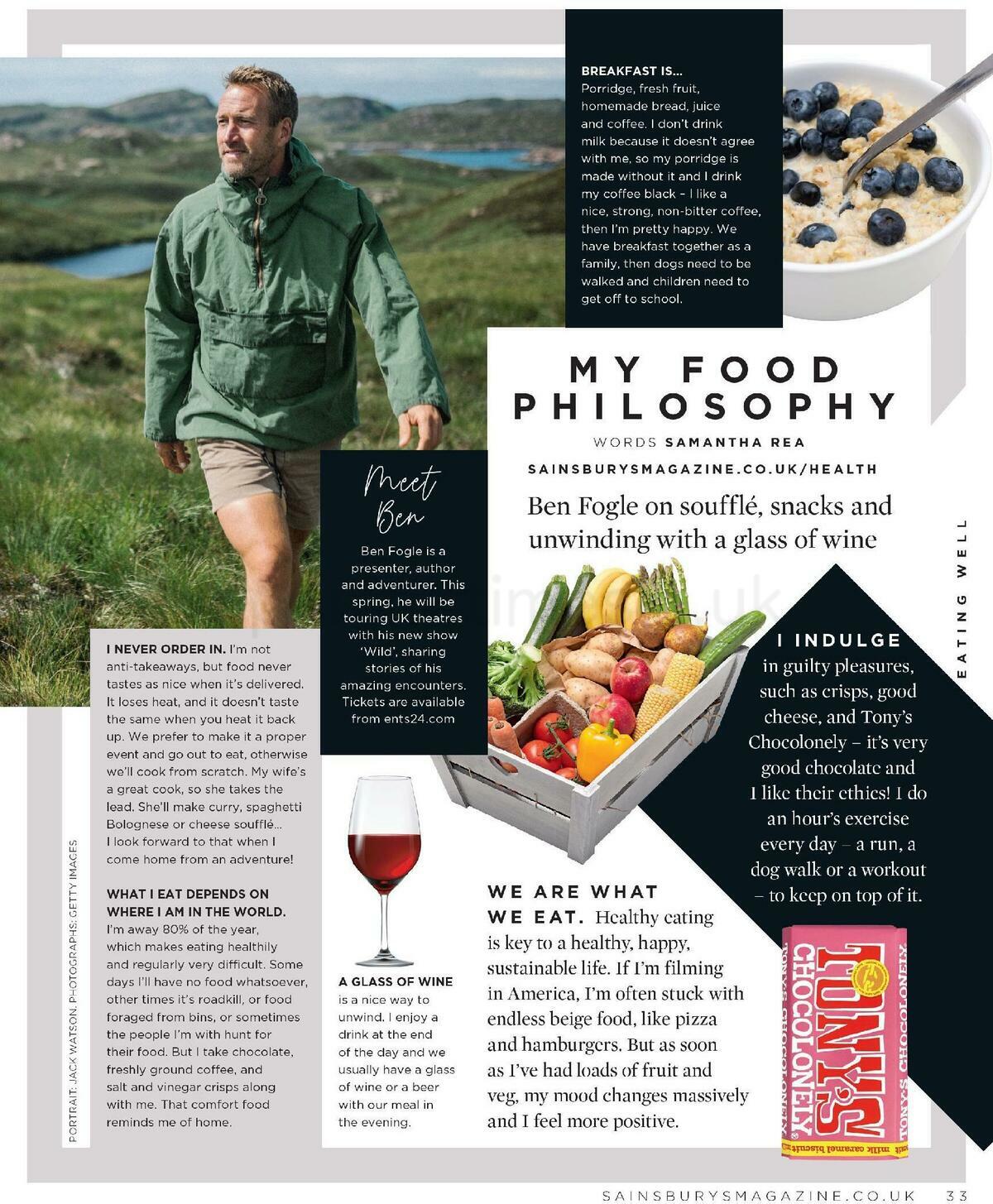 Sainsbury's Magazine March Offers from 1 March