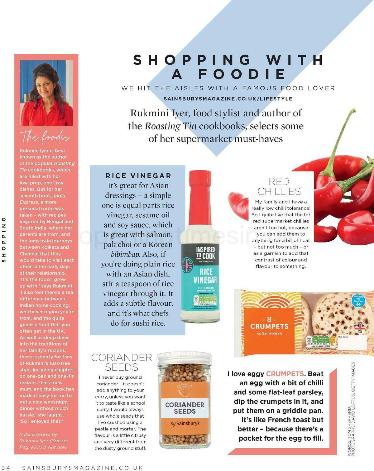 Sainsbury's Magazine March Offers from 1 March