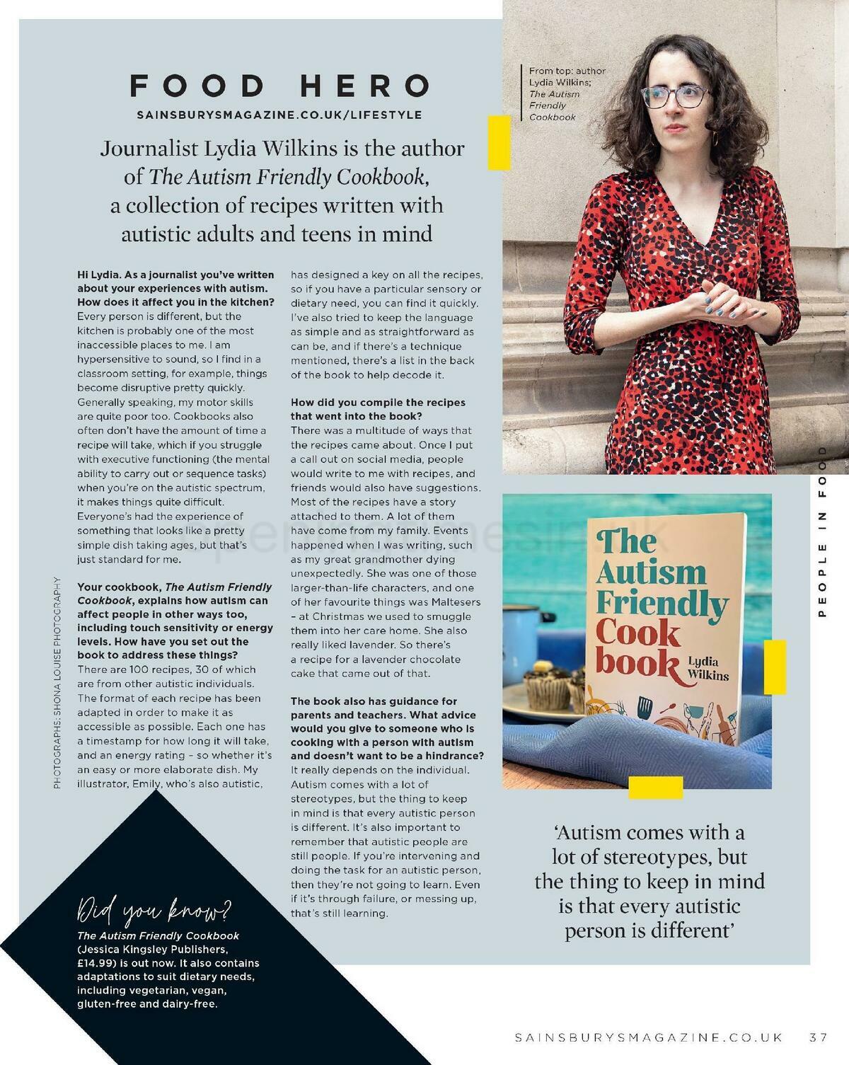 Sainsbury's Magazine March Offers from 1 March