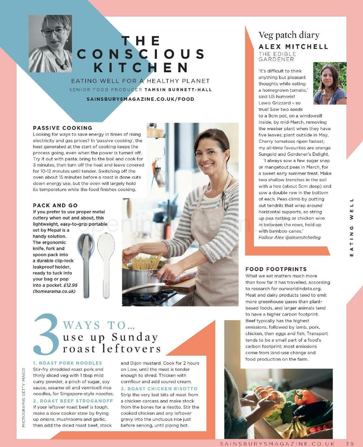 Sainsbury's Magazine March Offers from 1 March