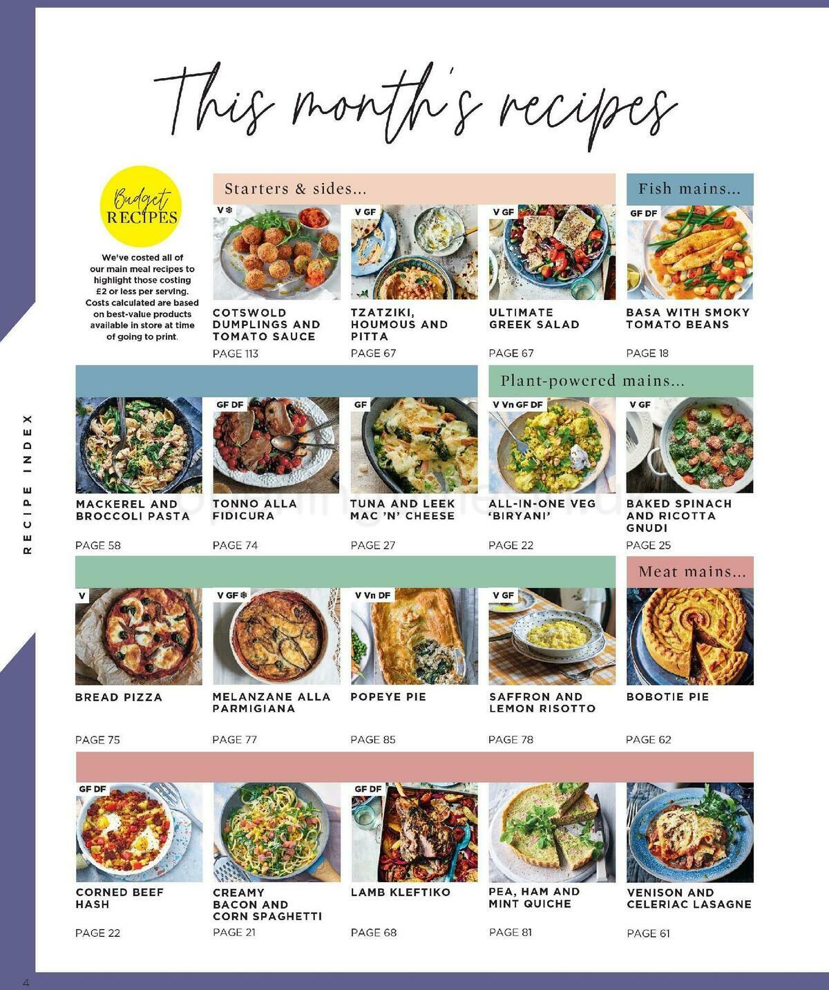 Sainsbury's Magazine March Offers from 1 March