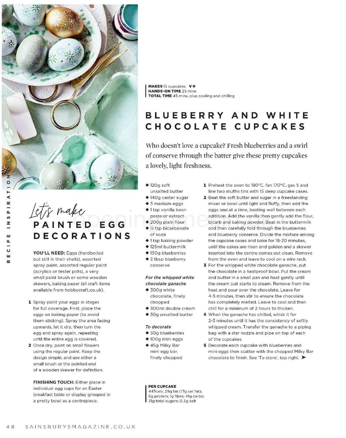 Sainsbury's Magazine March Offers from 1 March