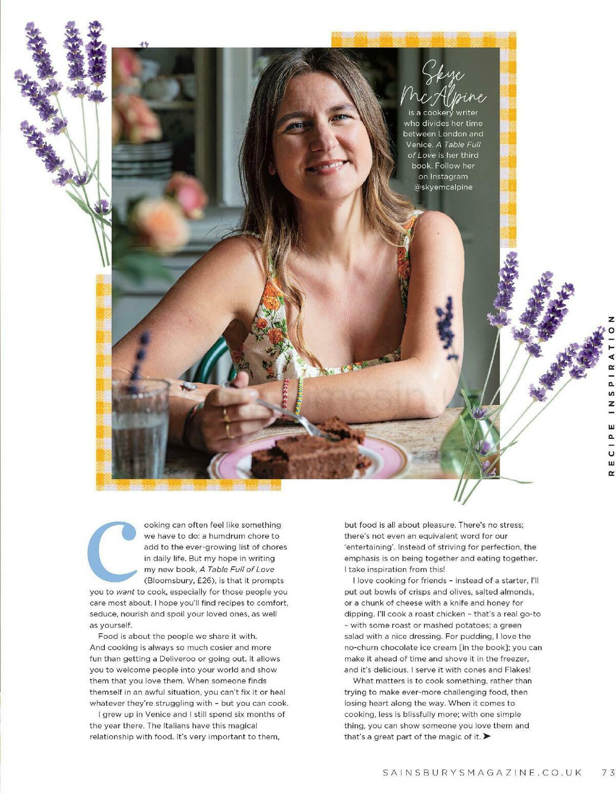 Sainsbury's Magazine March Offers from 1 March