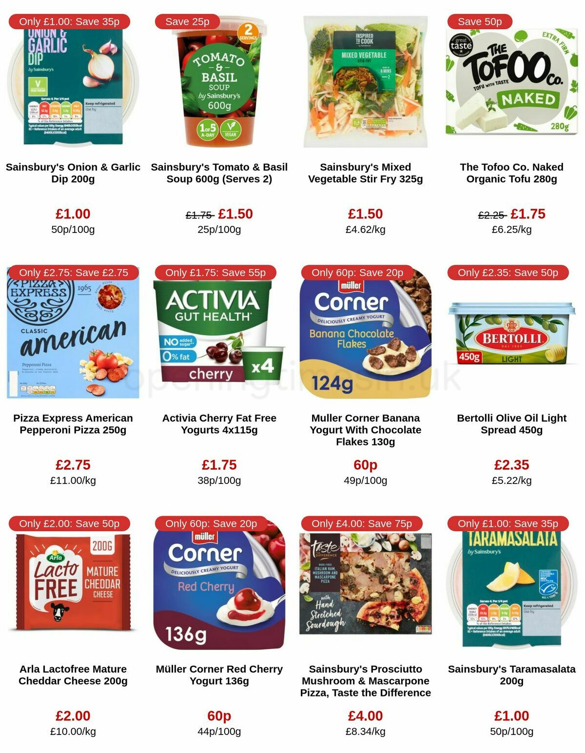 Sainsbury's Offers from 22 March
