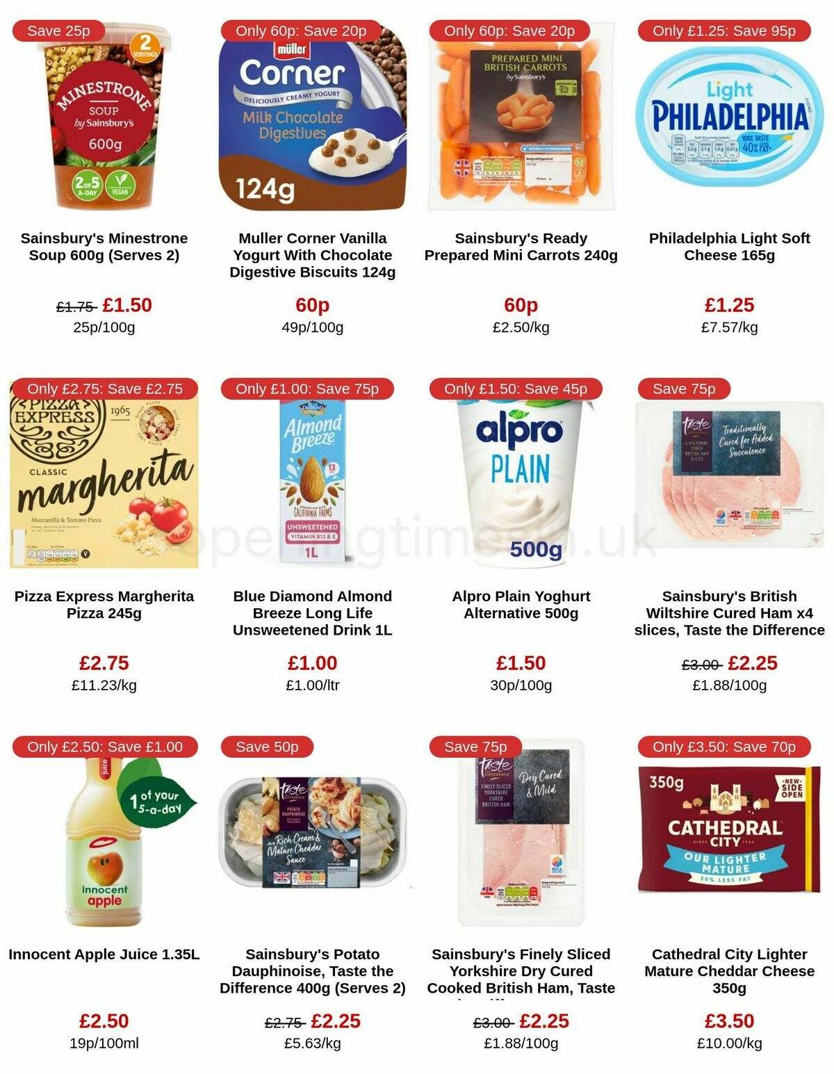 Sainsbury's Offers from 22 March
