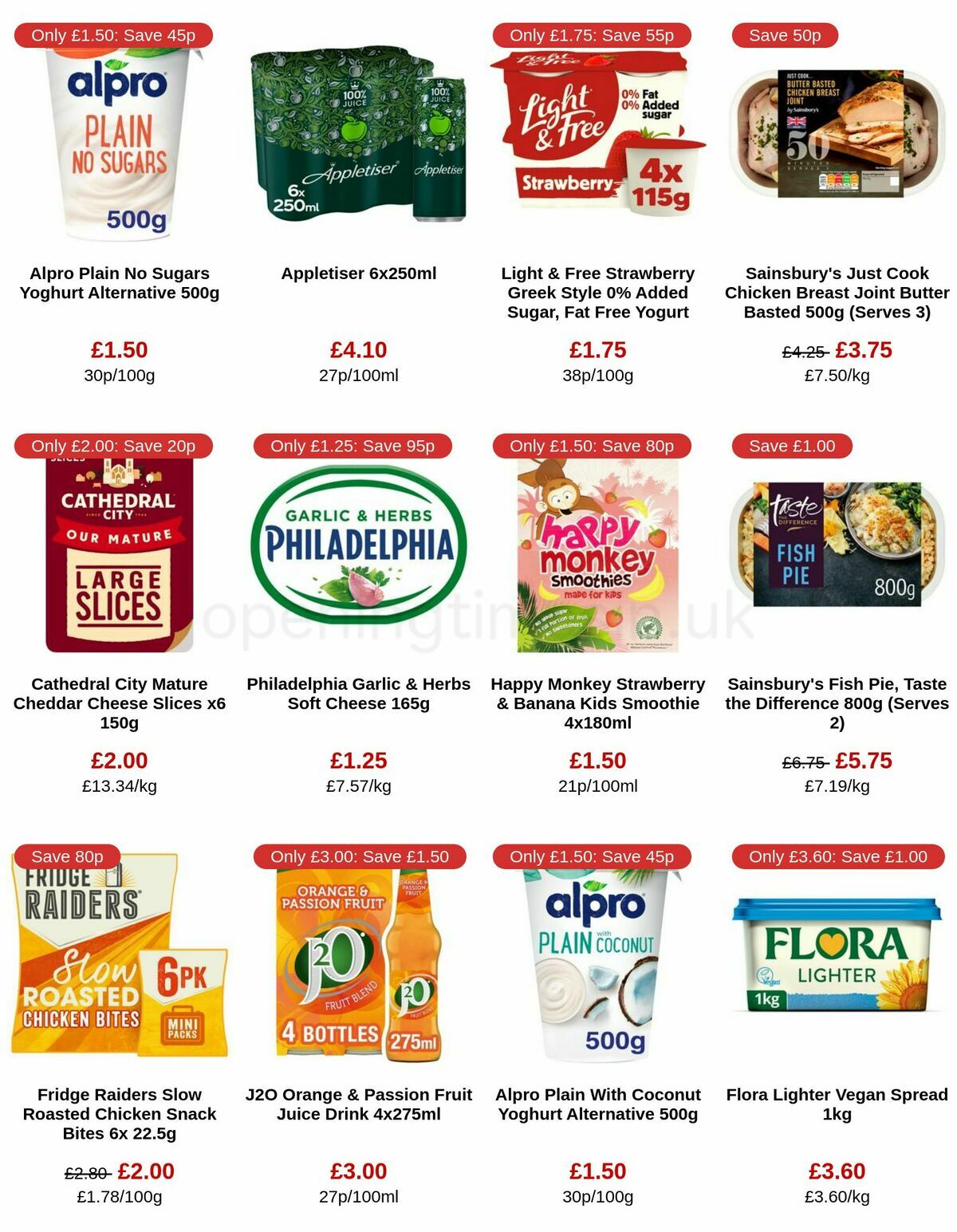 Sainsbury's Offers from 22 March