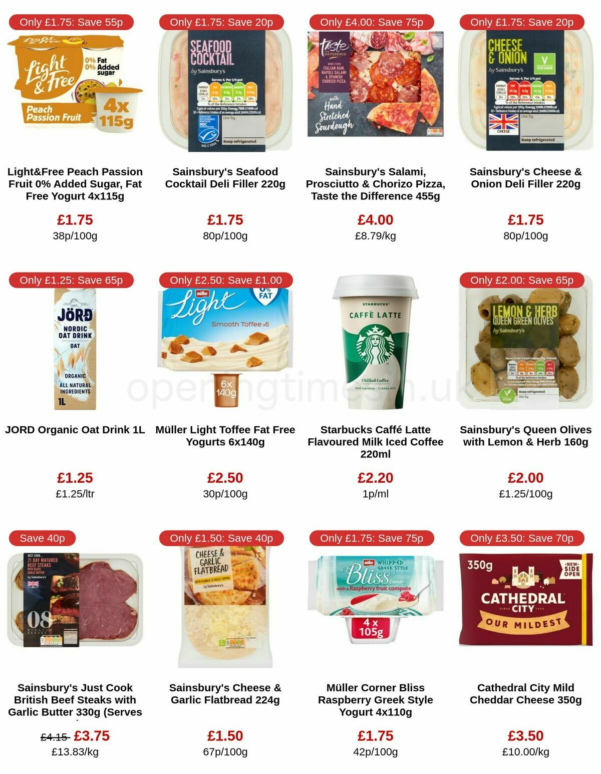 Sainsbury's Offers from 22 March