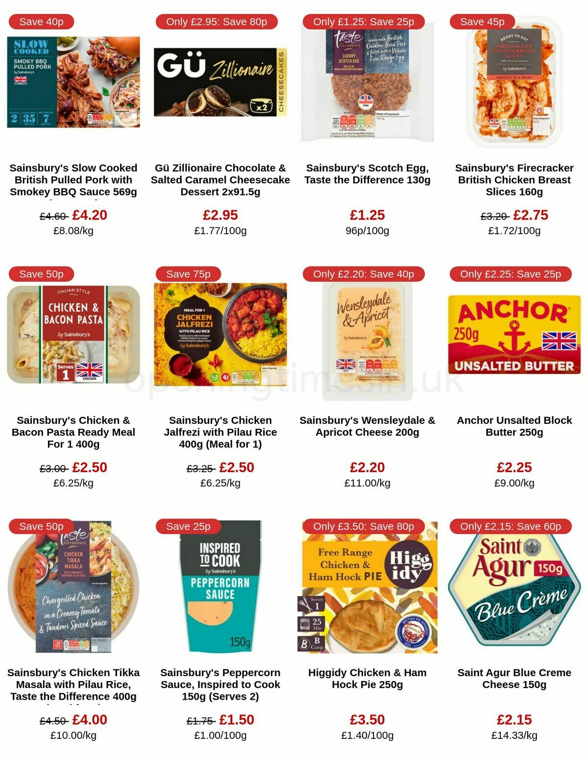 Sainsbury's Offers from 22 March