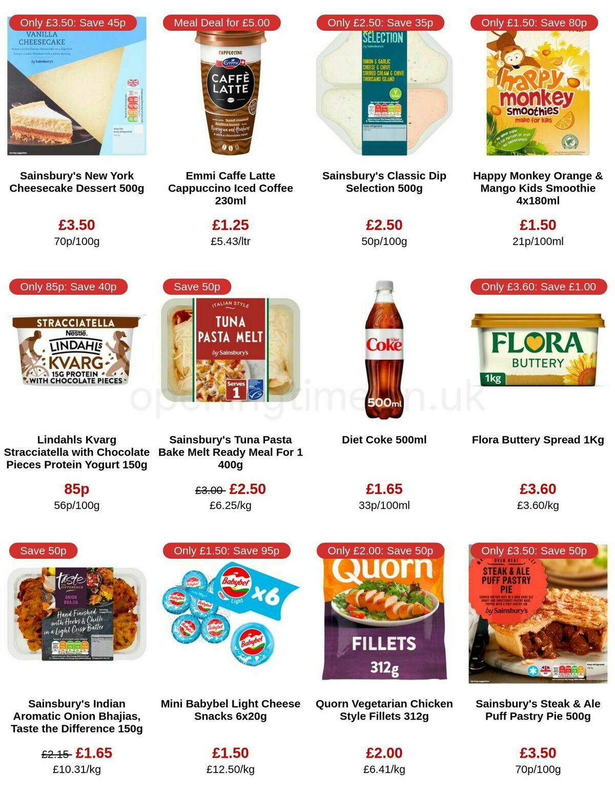 Sainsbury's Offers from 22 March