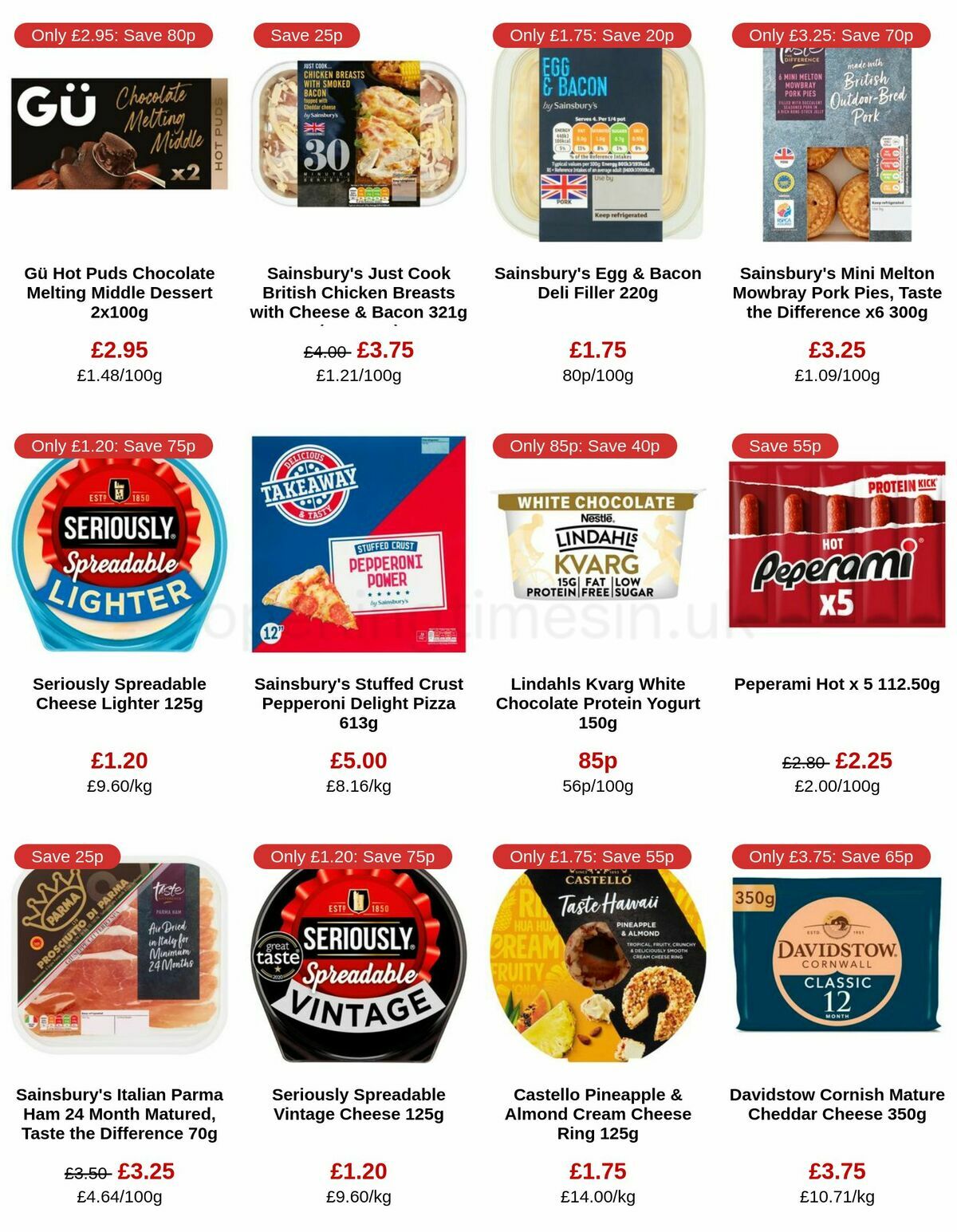 Sainsbury's Offers from 22 March