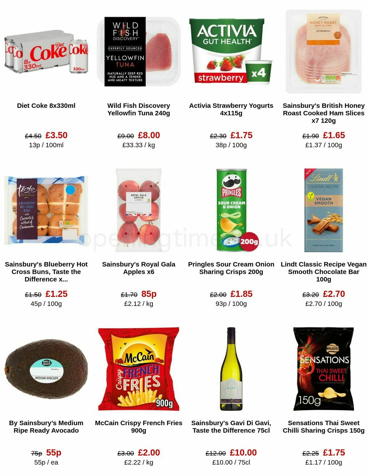 Sainsbury's Offers from 22 March