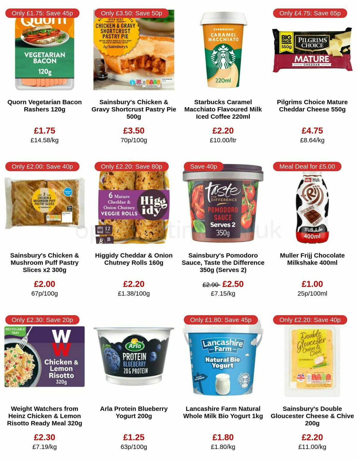 Sainsbury's Offers from 22 March