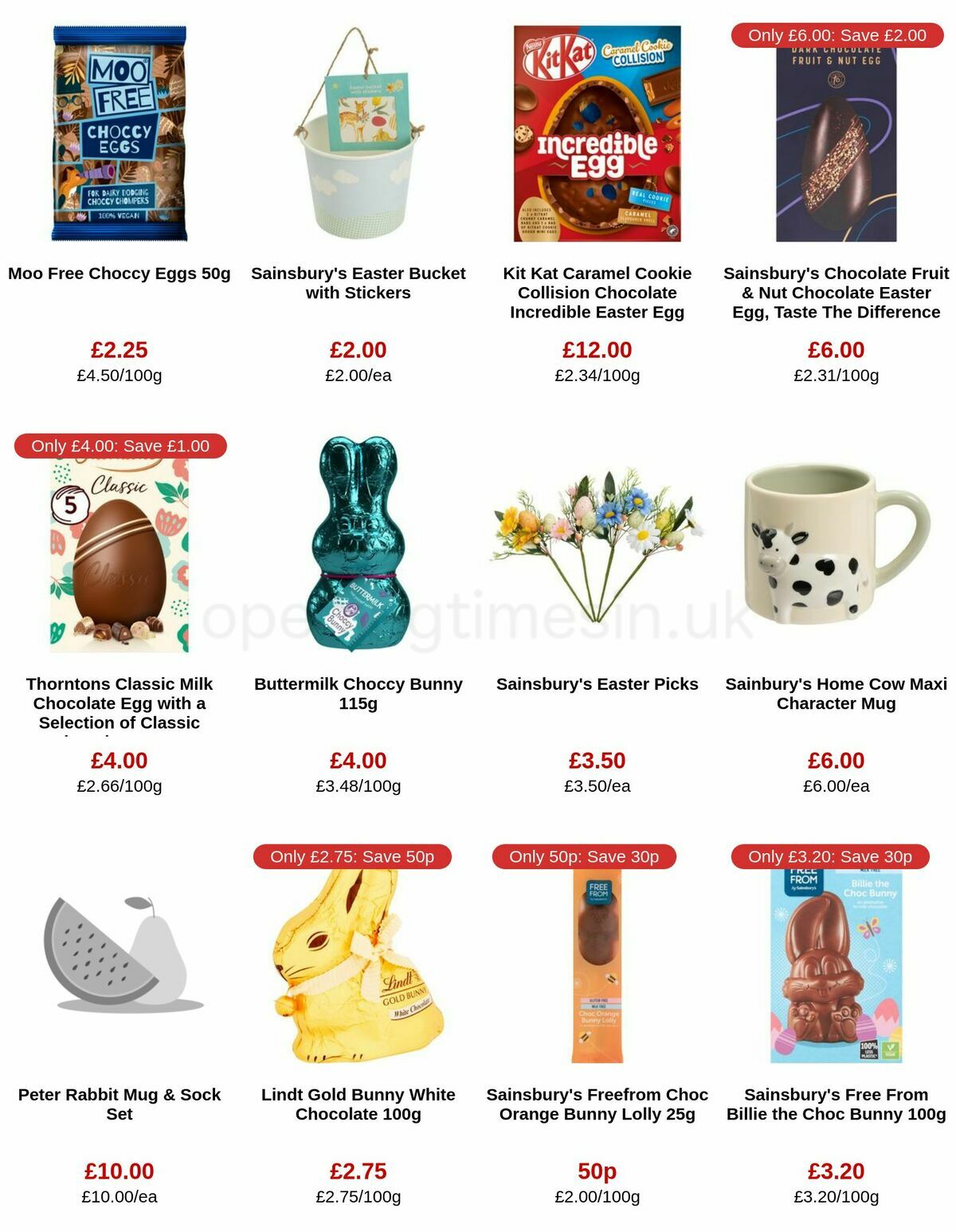 Sainsbury's Offers from 22 March