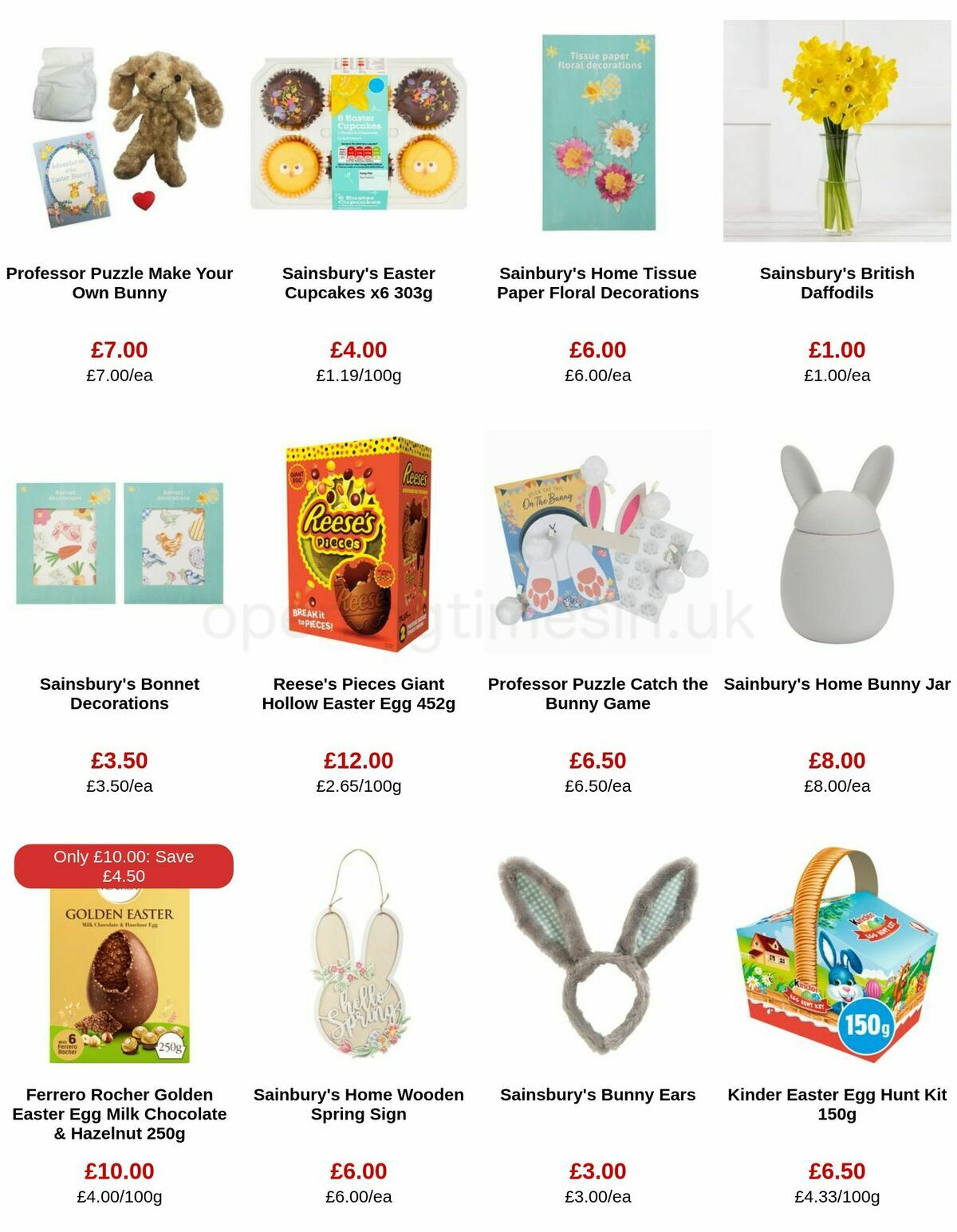 Sainsbury's Offers from 22 March