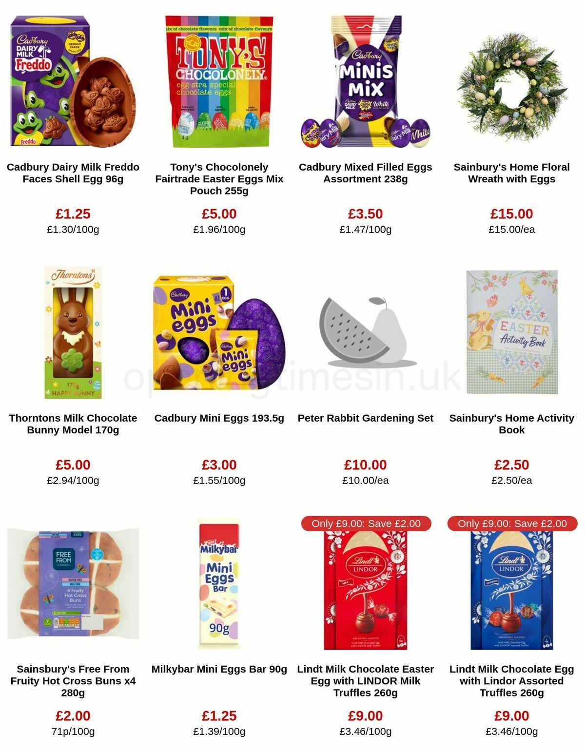 Sainsbury's Offers from 22 March