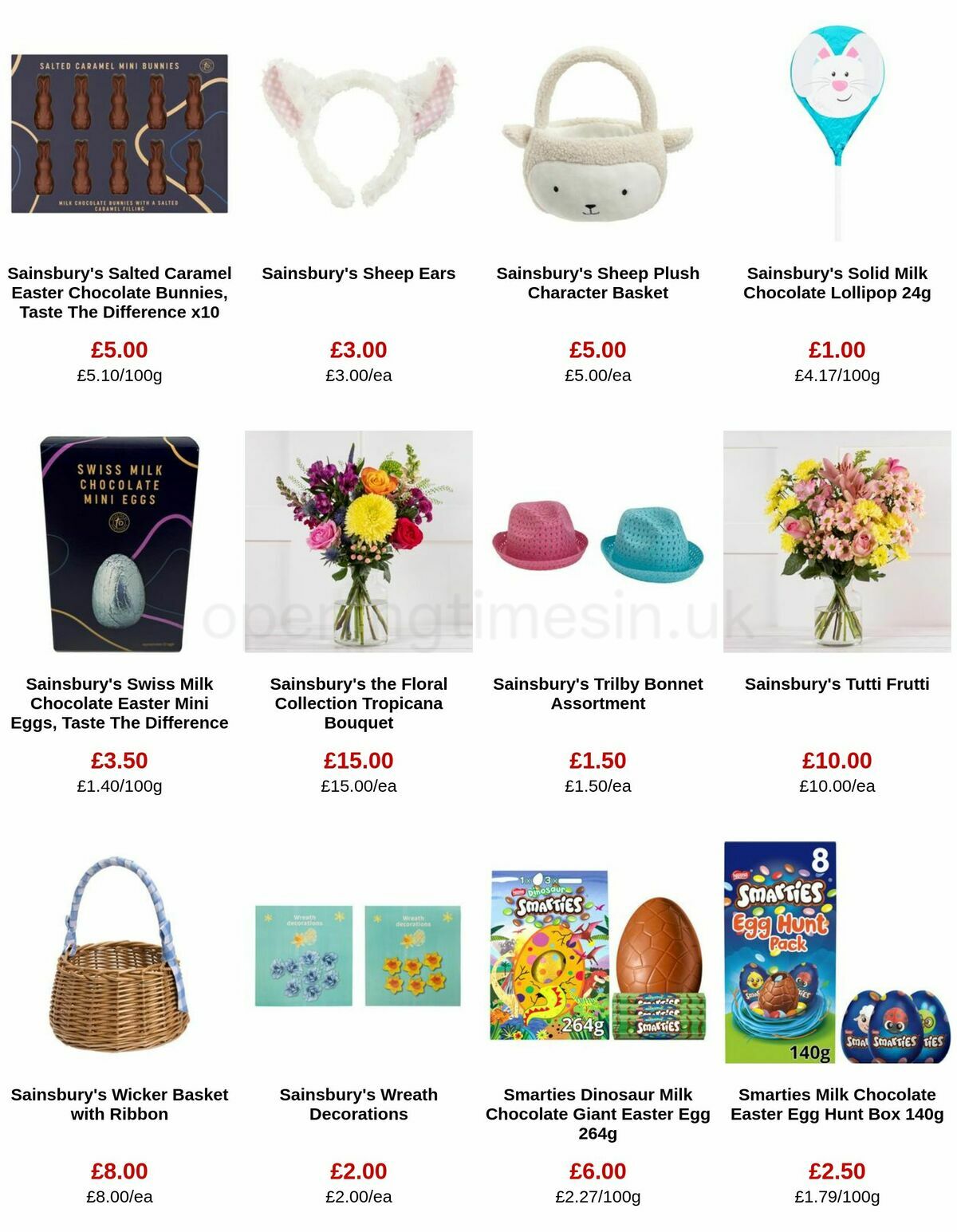 Sainsbury's Offers from 22 March