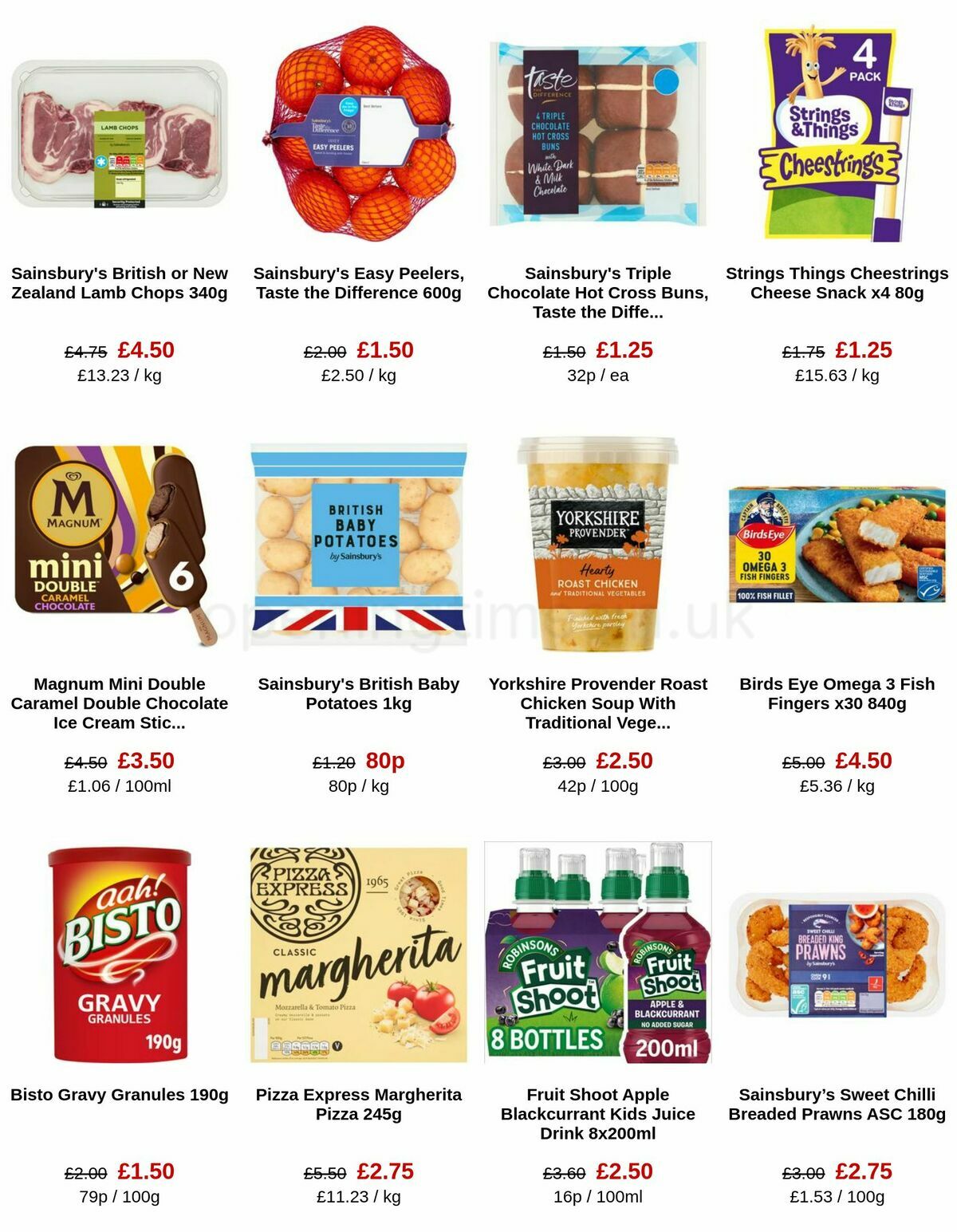Sainsbury's Offers from 22 March