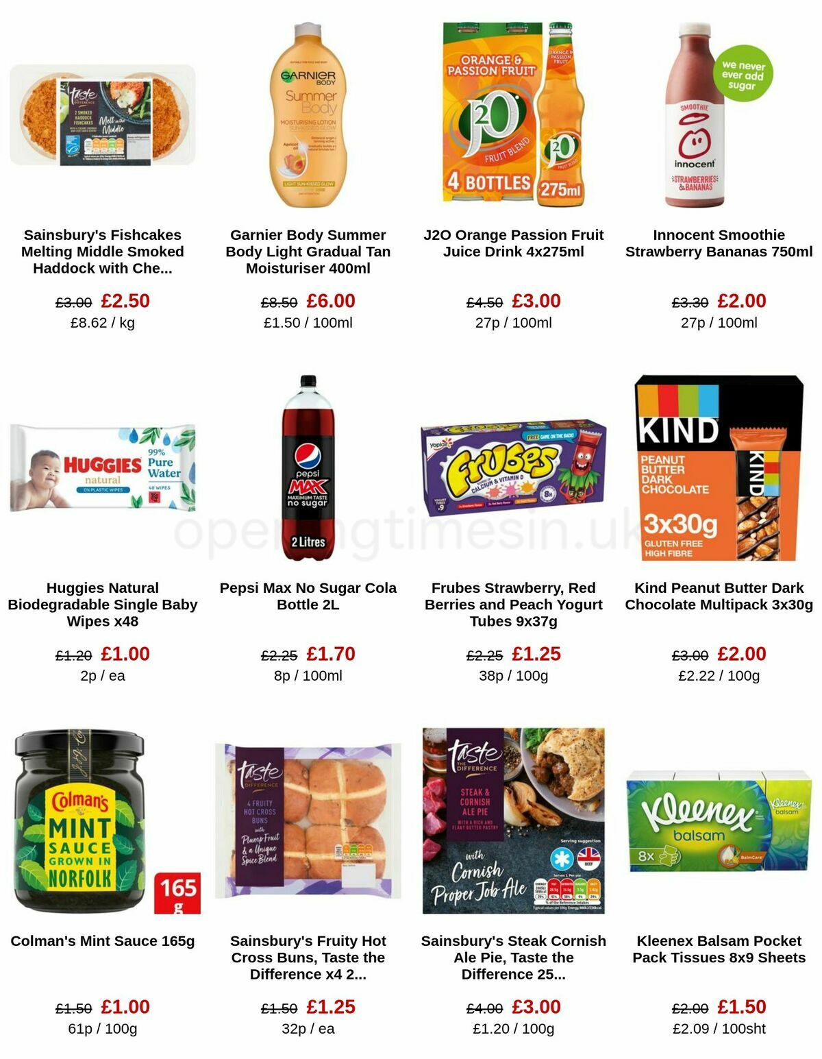Sainsbury's Offers from 22 March