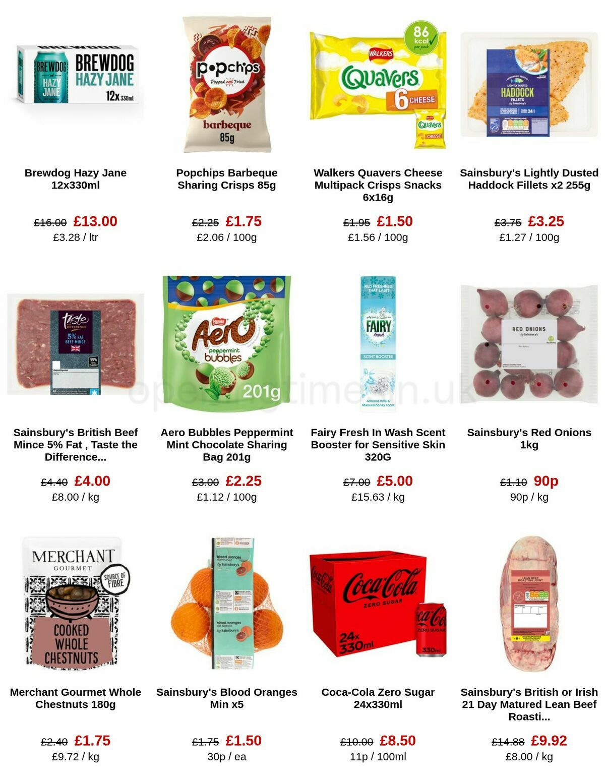 Sainsbury's Offers from 22 March