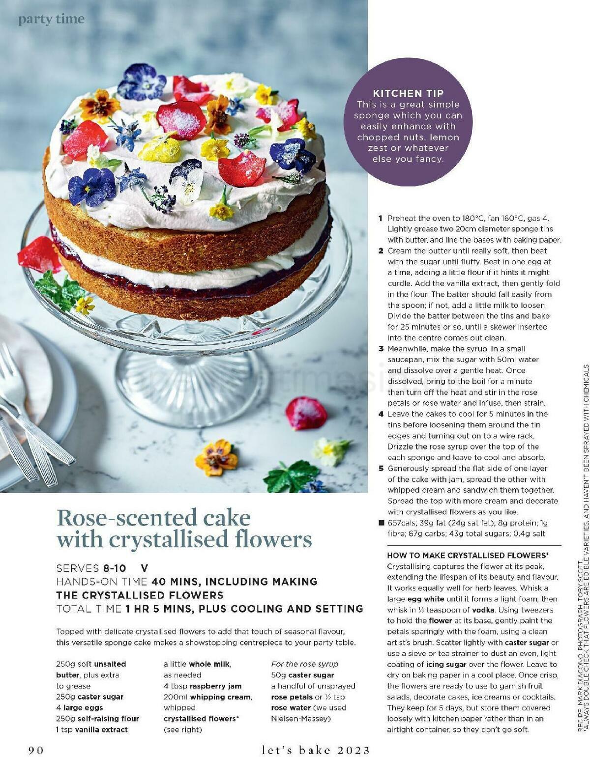Sainsbury's Magazine Collection – Let's bake Offers from 25 March