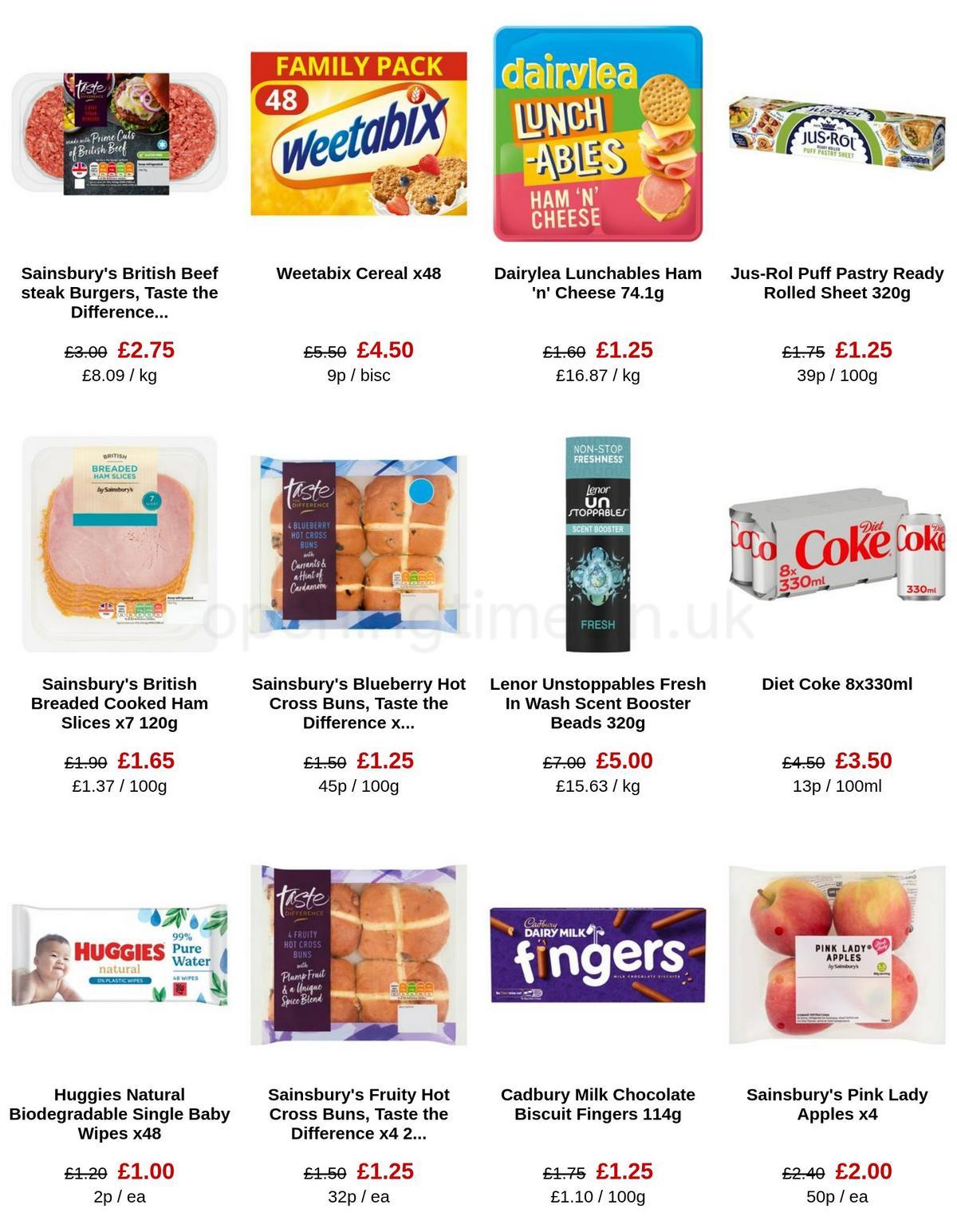 Sainsbury's Offers from 31 March