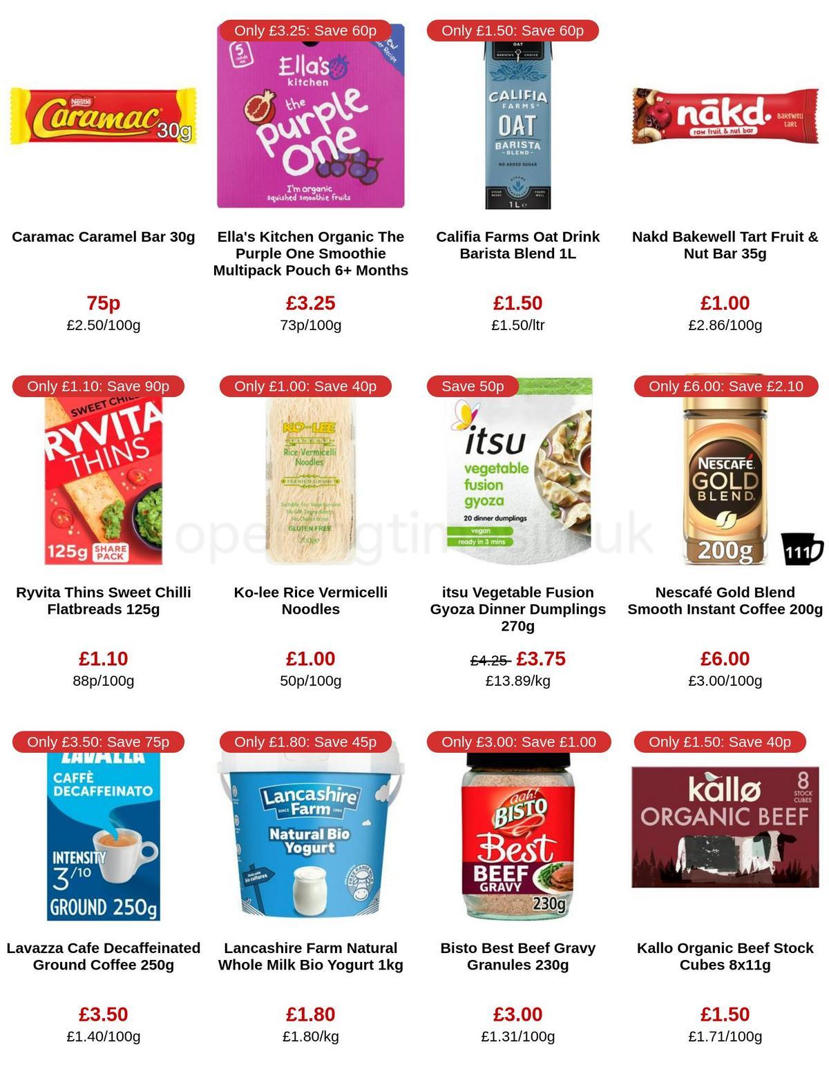 Sainsbury's Offers from 31 March