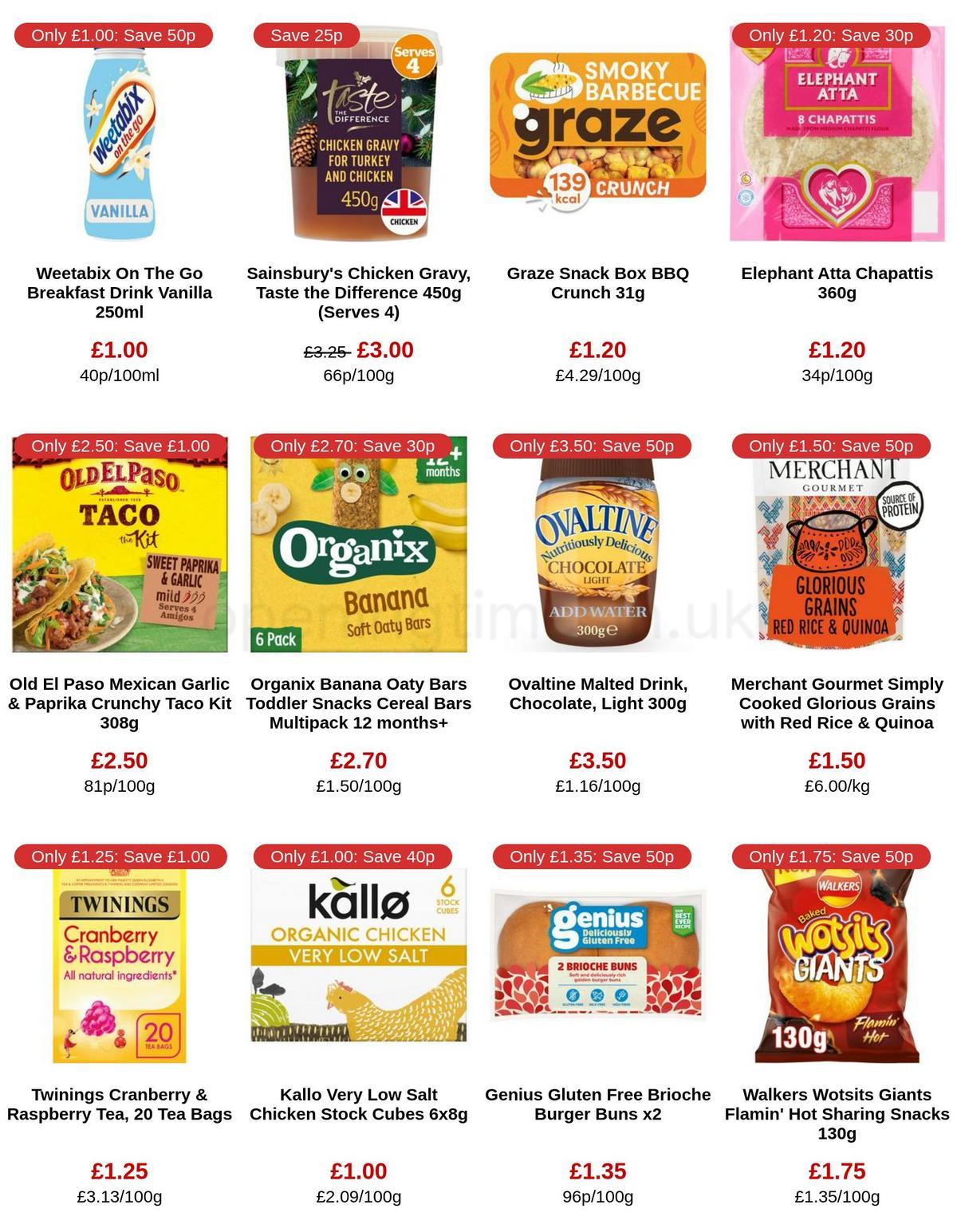 Sainsbury's Offers from 31 March