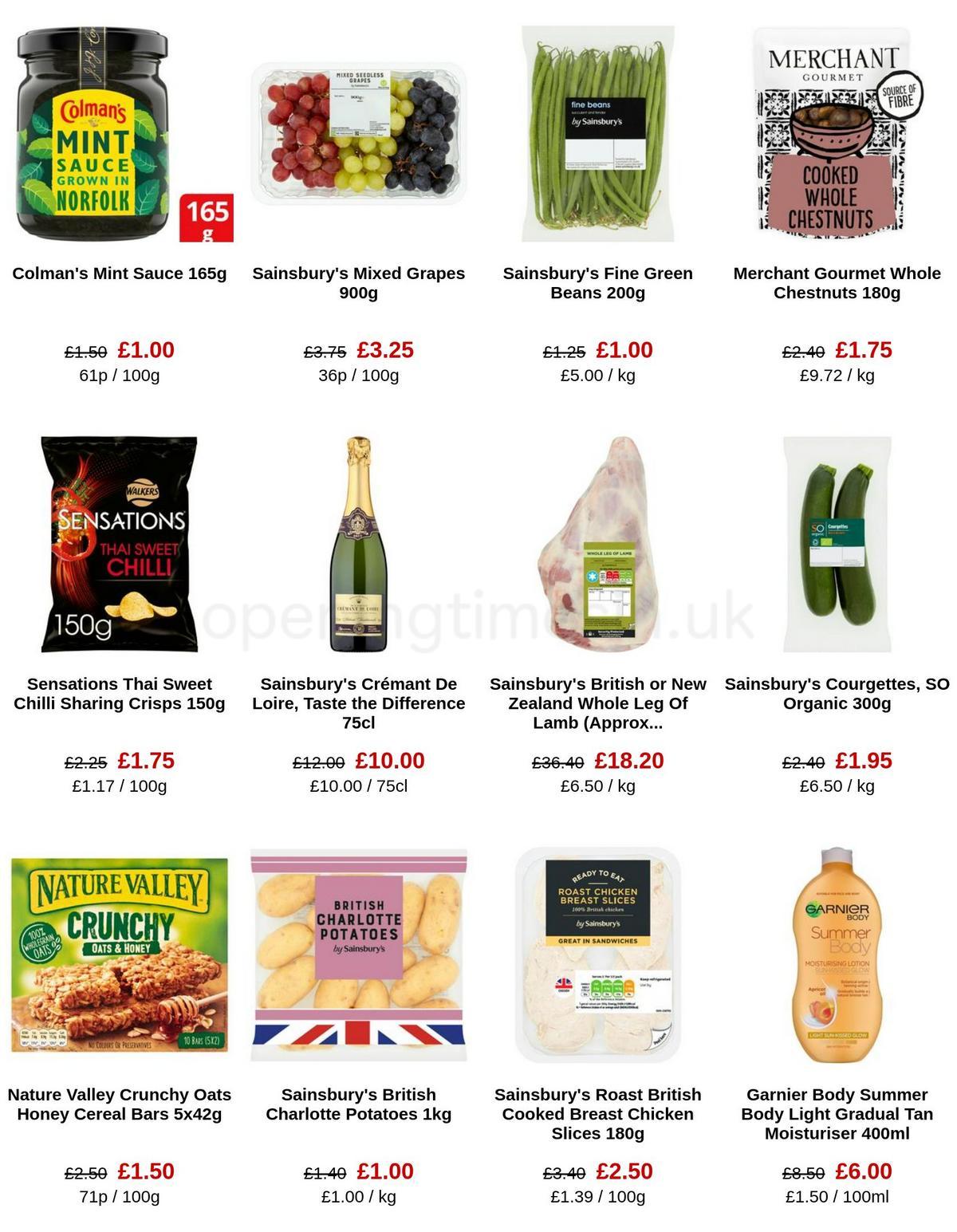 Sainsbury's Offers from 31 March
