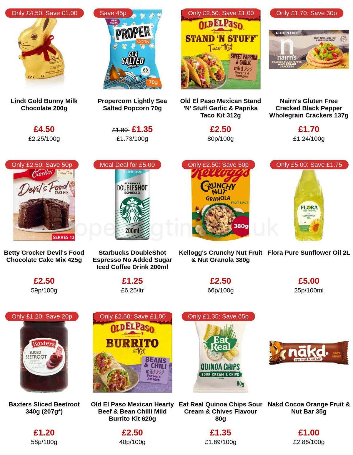 Sainsbury's Offers from 31 March