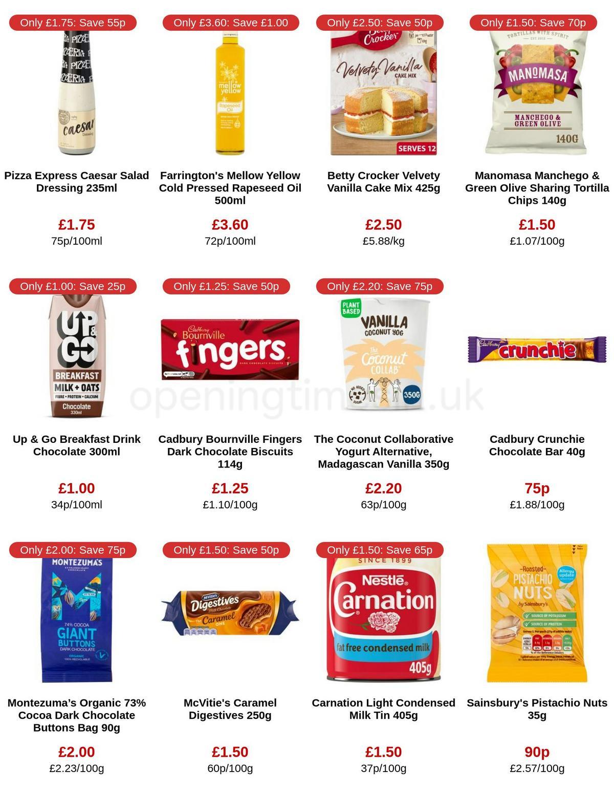 Sainsbury's Offers from 31 March