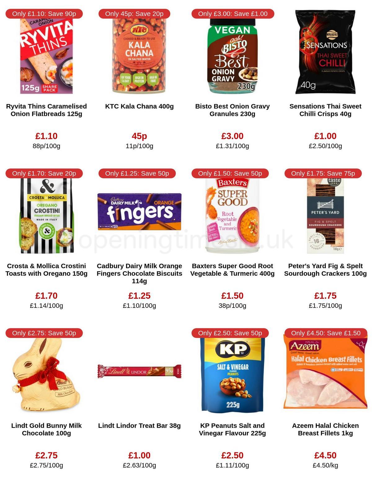 Sainsbury's Offers from 31 March