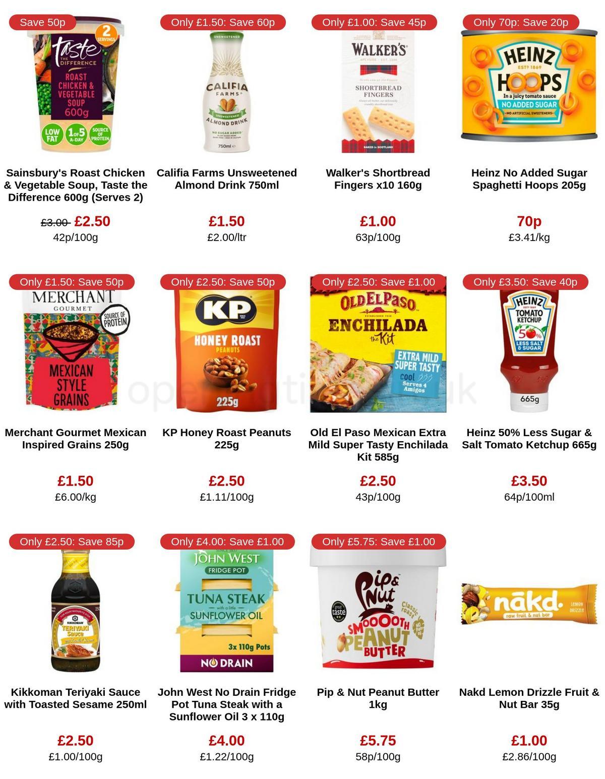 Sainsbury's Offers from 31 March